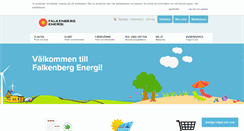 Desktop Screenshot of falkenberg-energi.se